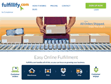 Tablet Screenshot of fulfillify.com